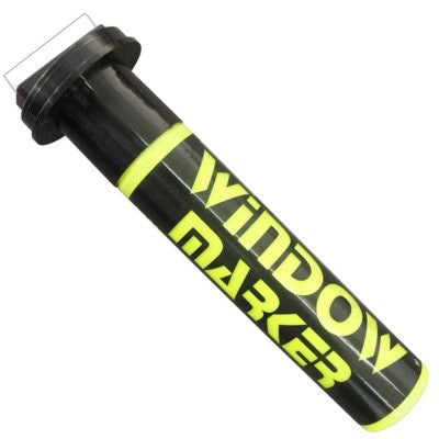 Marcador Para Vidro Window Marker Amarelo Fluorescente
